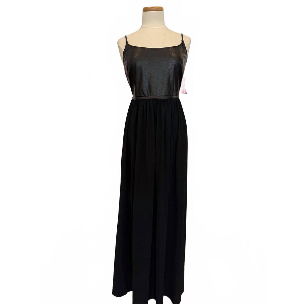 NEW COMMANDO women's microduo maxi dress in black
